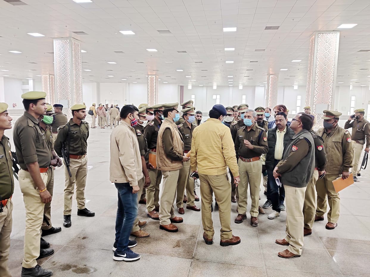 Expo Mart transformed into a camp