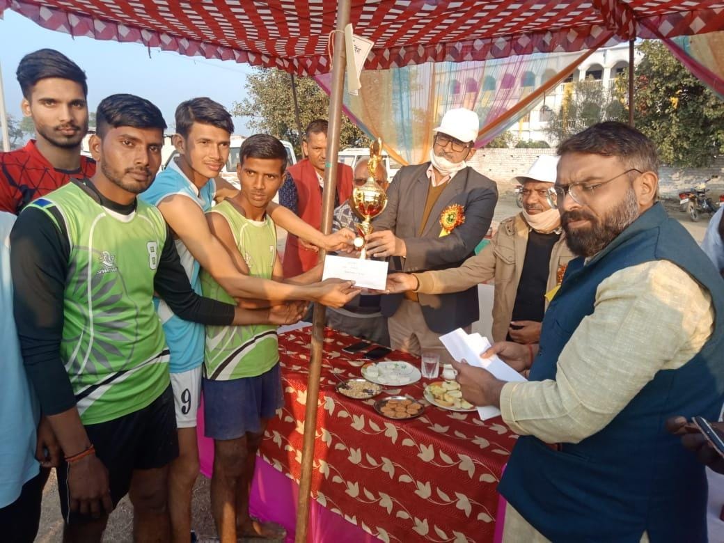 Winner of Atagaon teams in Minoura and Kabaddi in Volleyball