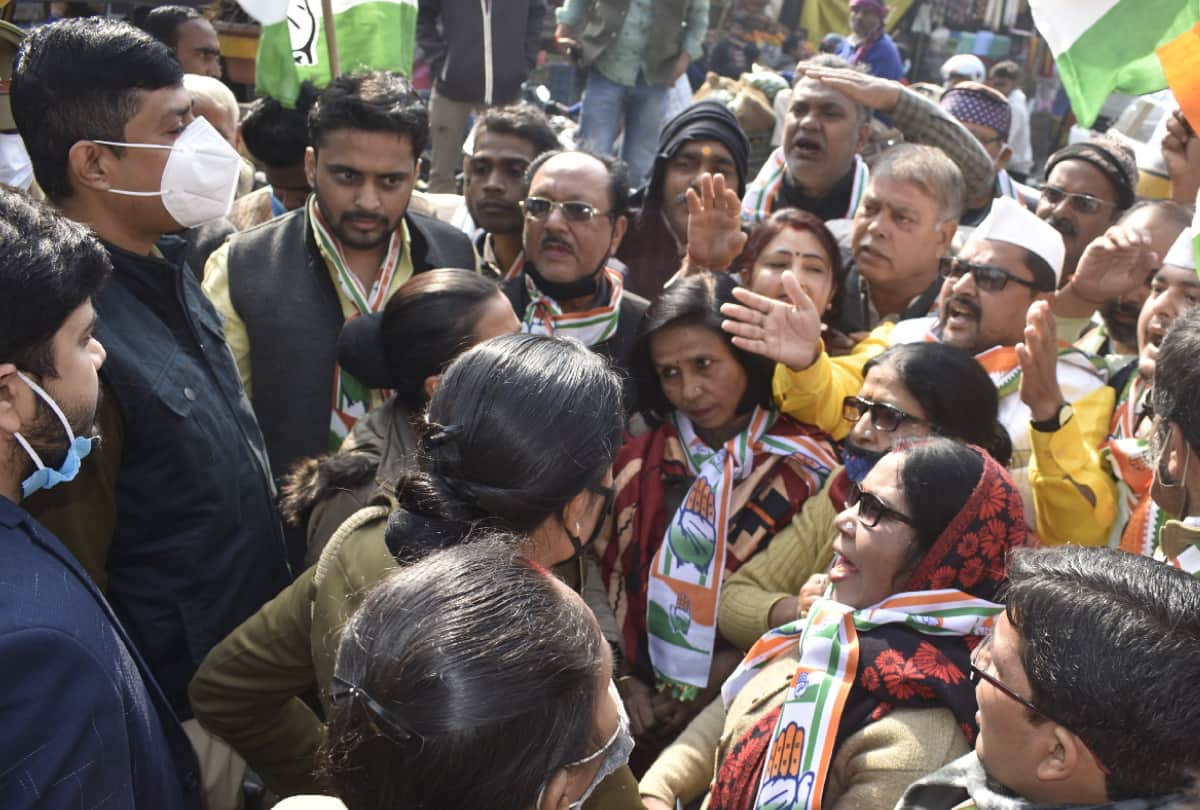 Congress workers sandesh yartra new update Gorakhpur