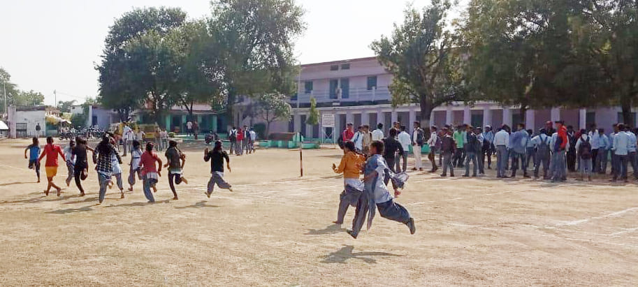 rajen won 100 meter sprint