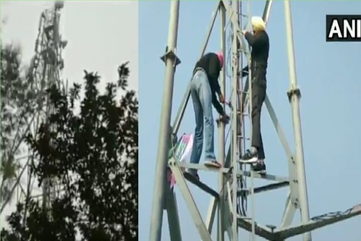 2000 jio towers in Punjab have been damaged by farmers protesting against the three farm laws