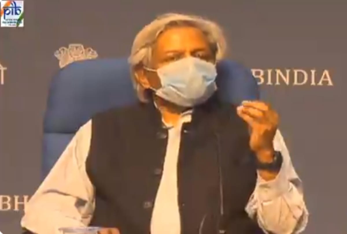 Principal Scientific Advisor of India K VijayRaghavan saying new strain will not affect the corona vaccine