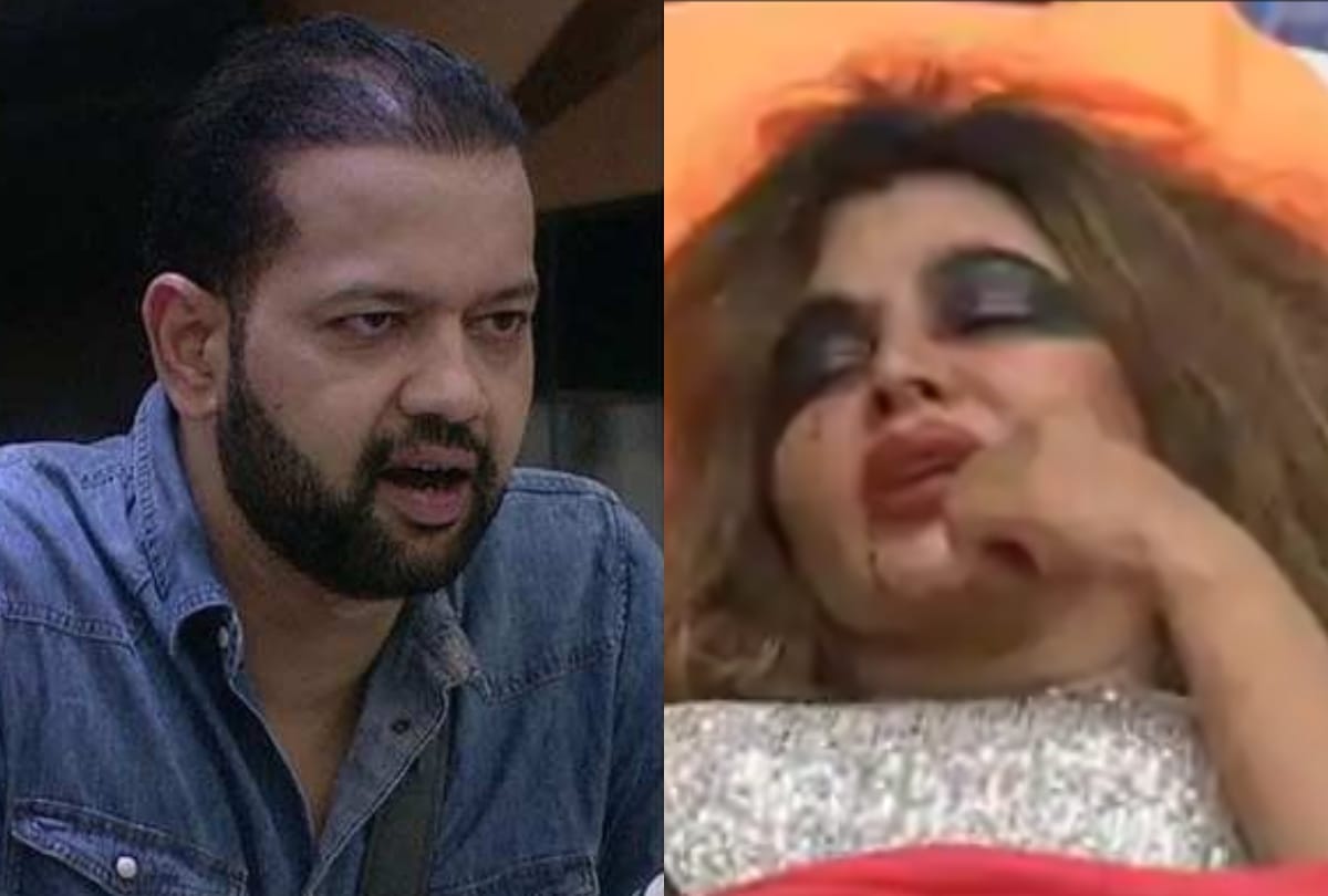 Bigg Boss 14  Rakhi Sawant rip Rahul Mahajan dhoti in the captaincy task Contestent protest strongly