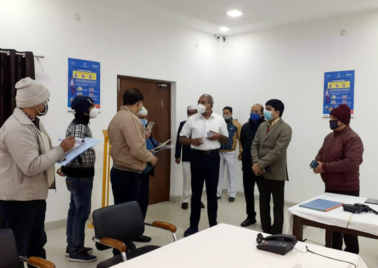 Mandalayuk did surprise inspection of Kovid command center