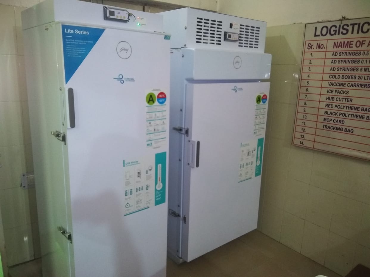 Preparations begin for the first phase of Corona vaccine, four refrigerators and one lakh syringes arrived in Jhajjar