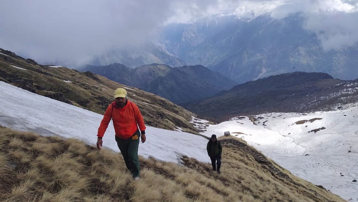 This time in Munsiyari, Chaukodi and Pithoragarh, the brightness was less