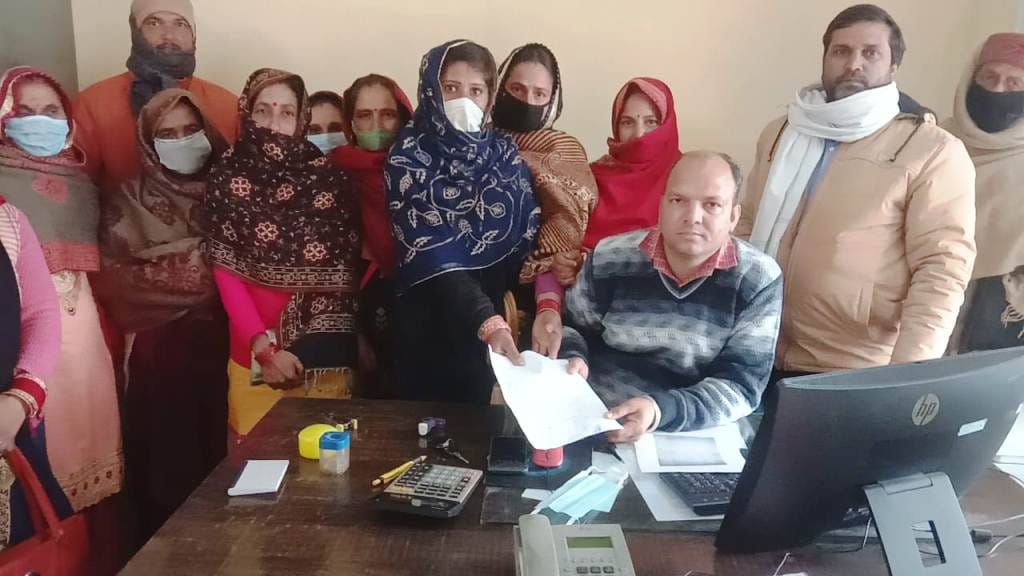 People of Kallar village have not got drinking water connection yet