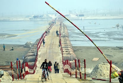 Magh Mela prayagraj: knock of corona infection in Magh Mela area, preparations incomplete