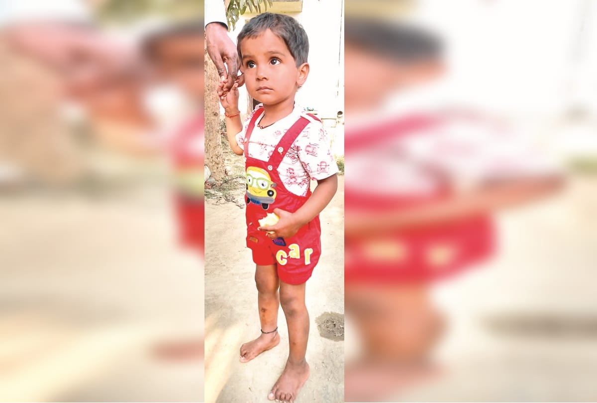 बालूशासन गांव के रहने वाले राजेश की डेढ़ साल की बेटी आंचल