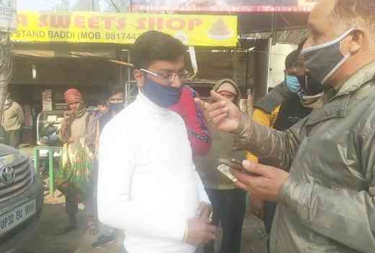 Himachal News: Solan police challan for using a hooter in UP number car