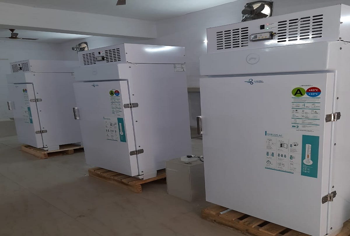 Main cold chain store ready to hold 1.5 lakh doses of Kovid vaccine, six lakh syringes arrived