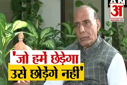 Rajnath singh sends strict message to China and Pakistan