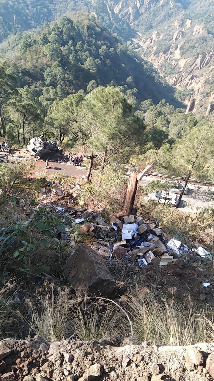 truck accident on injured in tunnuhatti