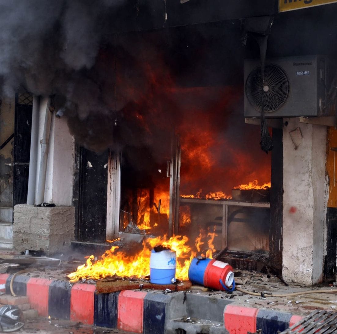 Fire At Rudrapur
