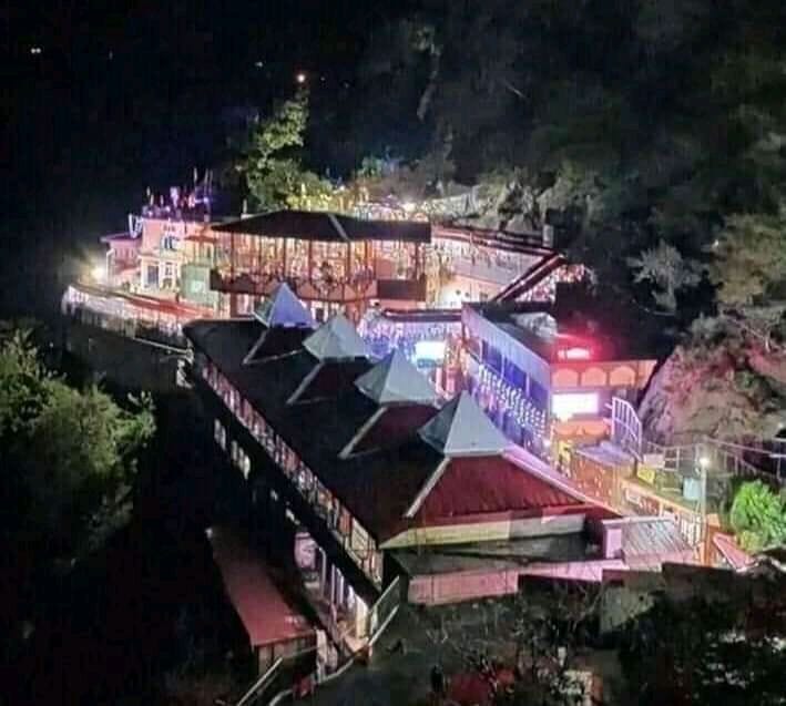 wellcome new year bababalak nath temple decorated