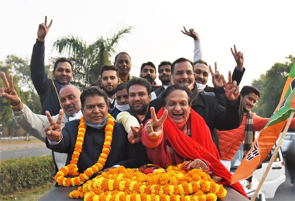 The shadow of the peasant movement .. The villagers did not trust the BJP