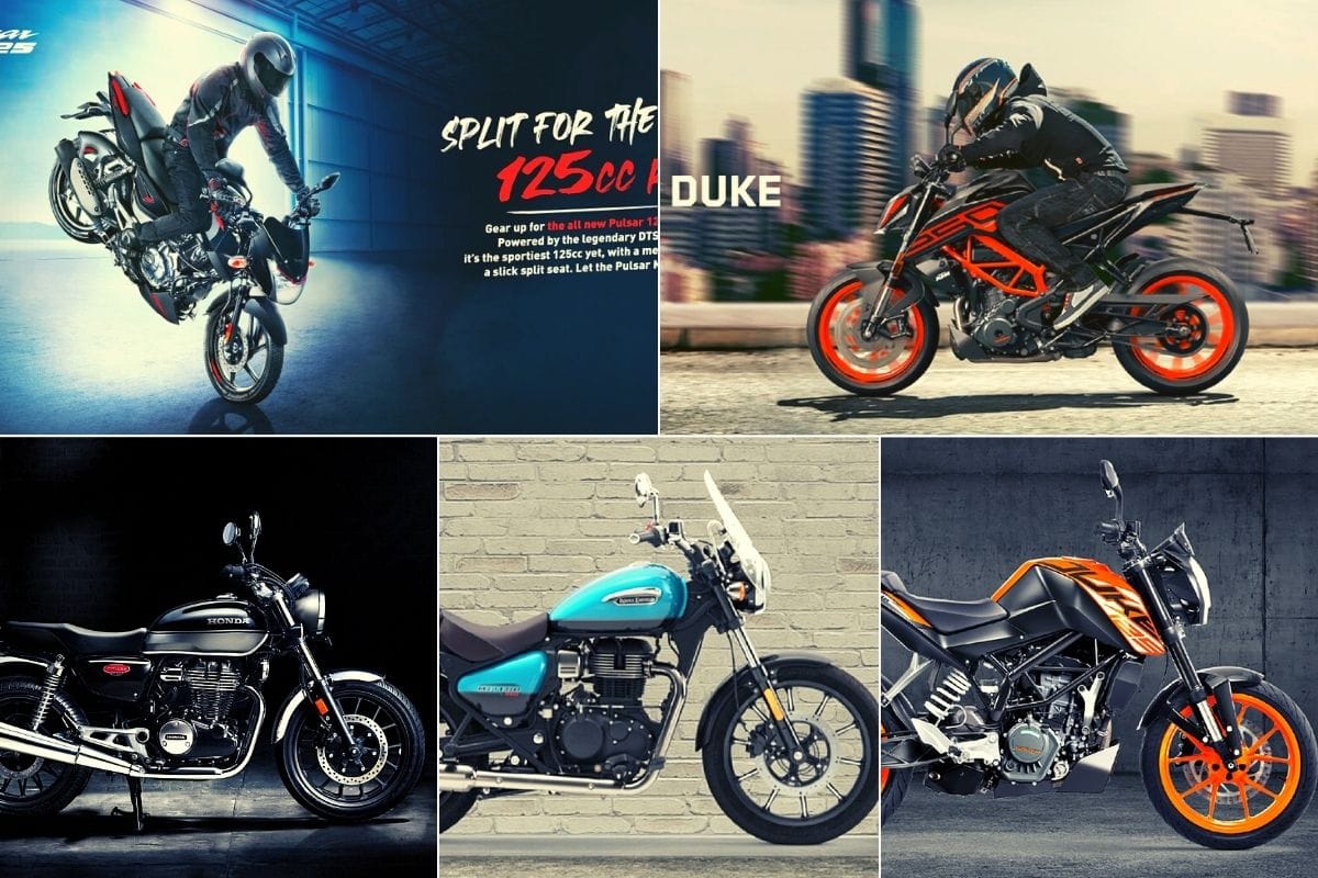 Royal Enfield Meteor 350 to Honda HNess CB 350 to Bajaj Pulsar 125 Split Seat to Honda X Blade to Honda Livo to KTM 250 here are six latest and powerful bikes in India