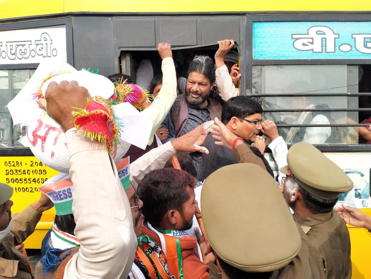 Cow safe and farmer safe start pathyatra