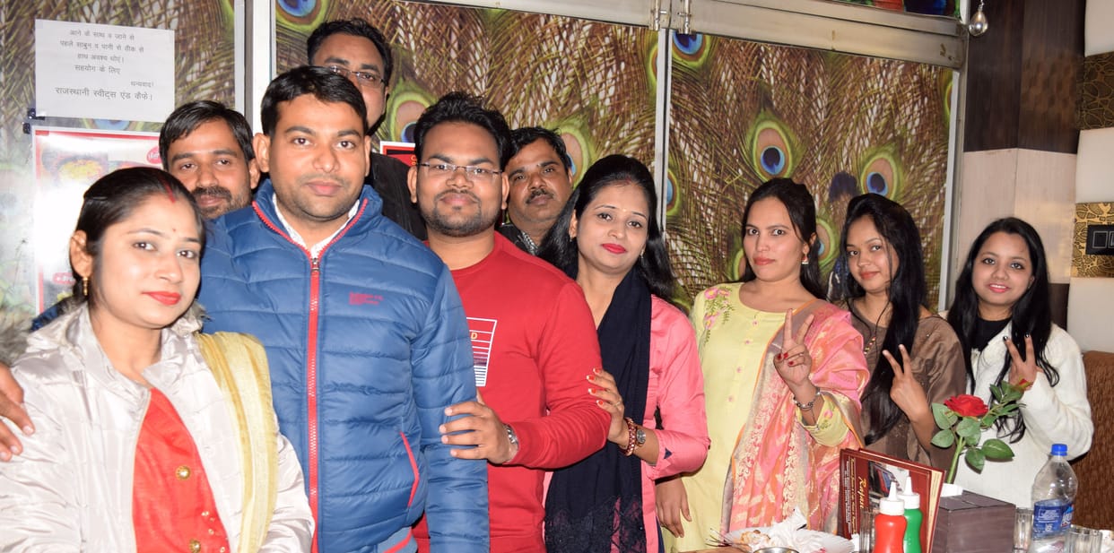 Greeted the new year in Sitapur