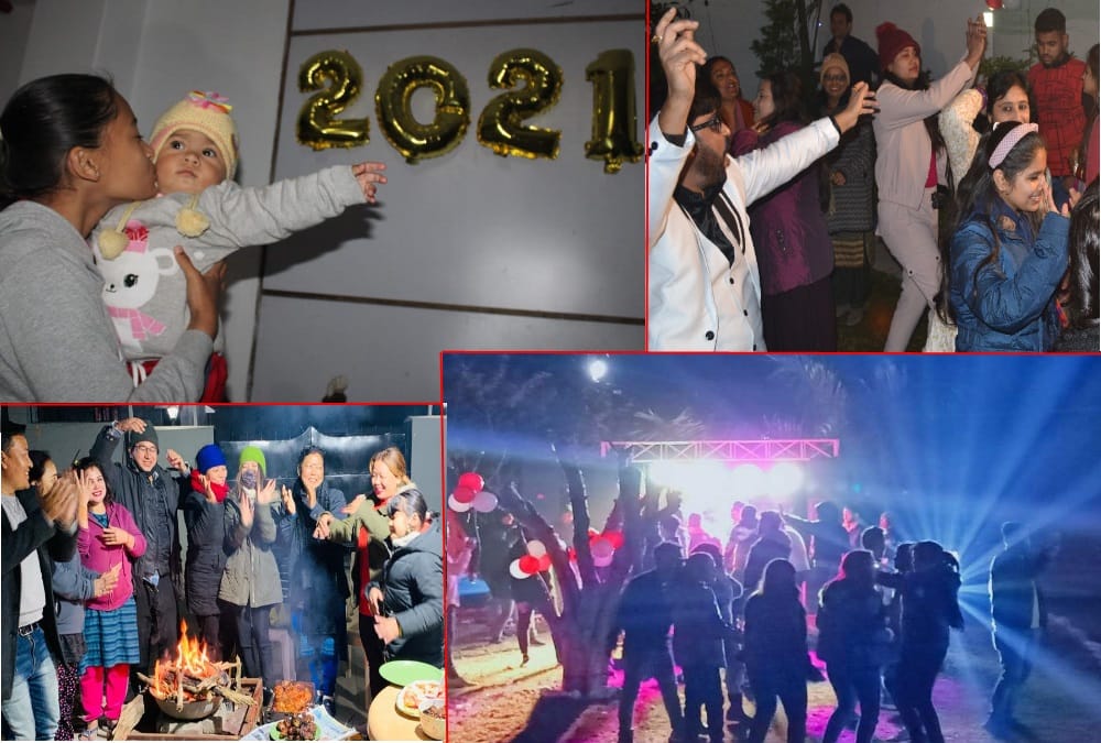 New Year 2021 Celebration in Uttarakhand Photos