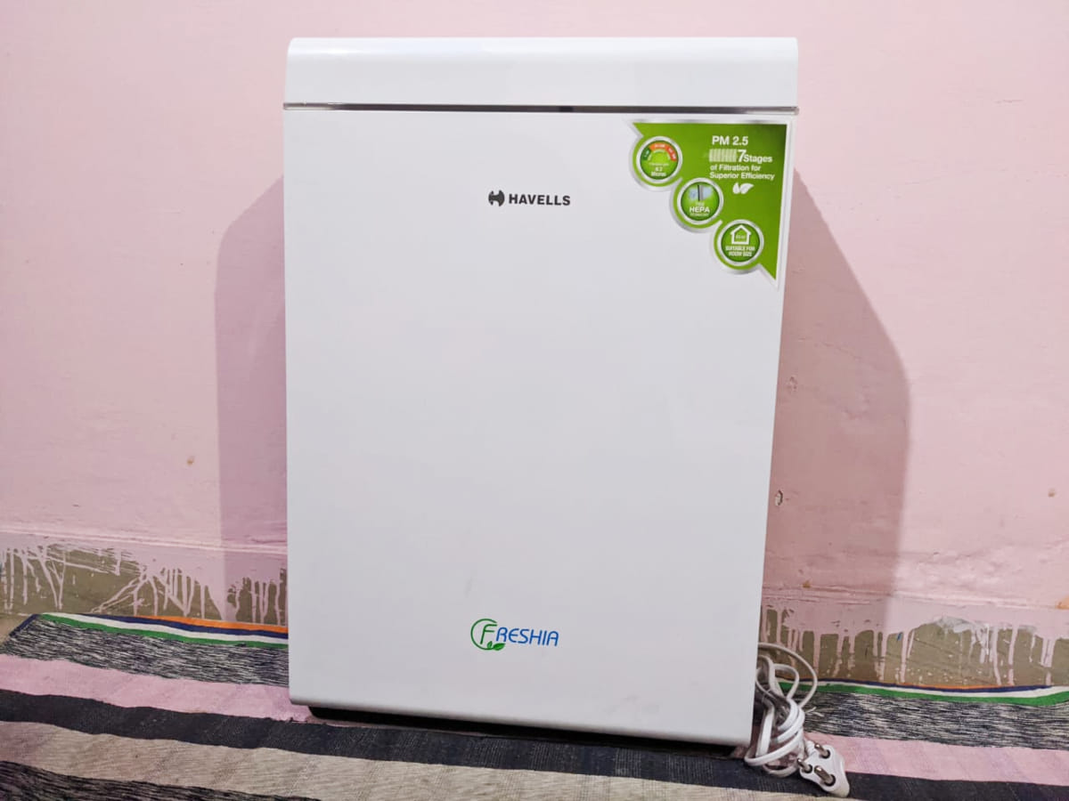 Havells Freshia AP 46 Air Purifier Review in Hindi