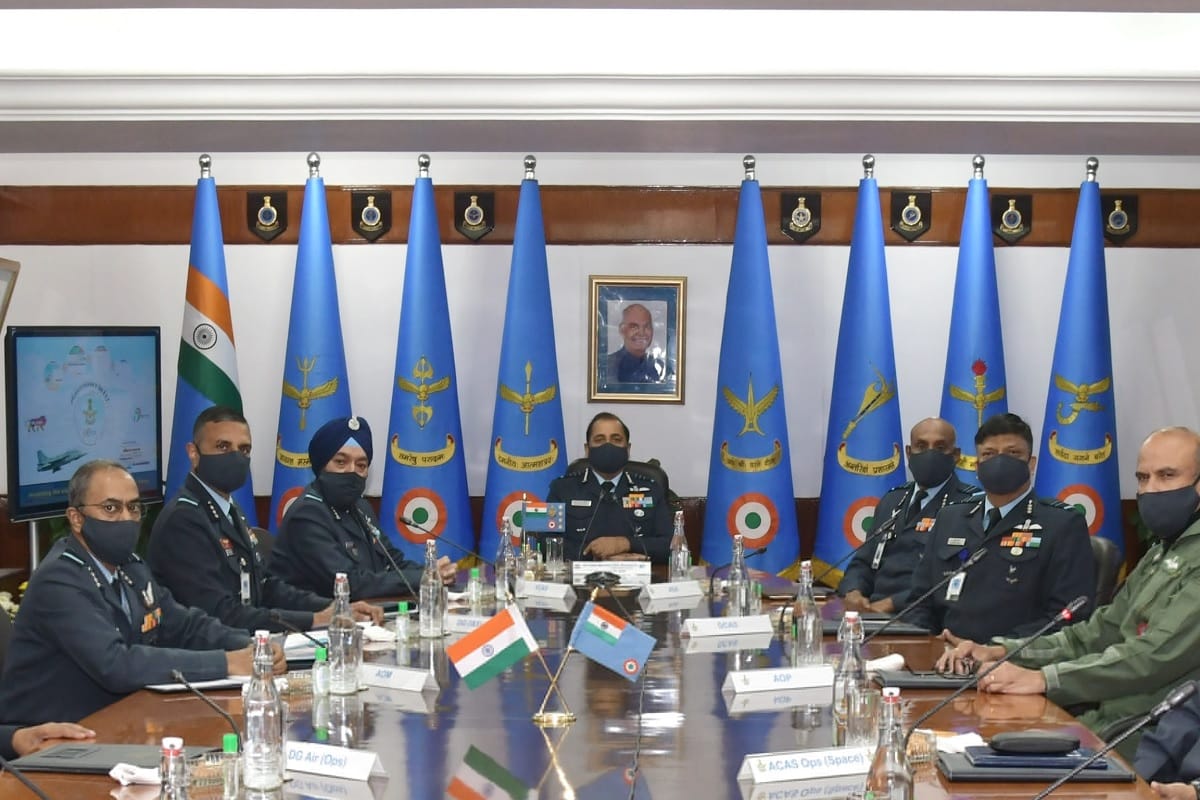 Air Chief Marshal RKS Bhadauria launched an E Governance portal for the Indian Air Force
