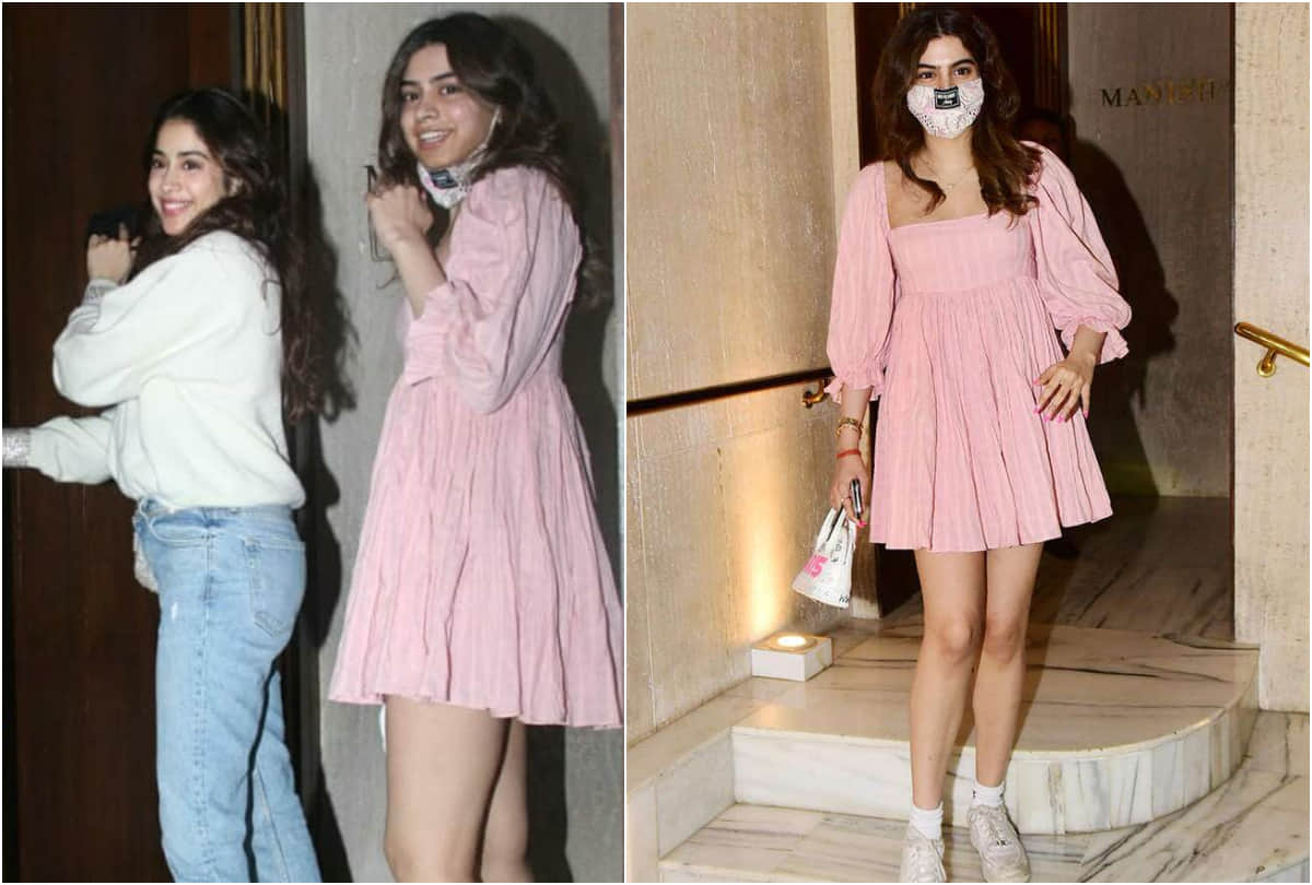 star kid khushi kapoor wore stylish clothes in cheap price