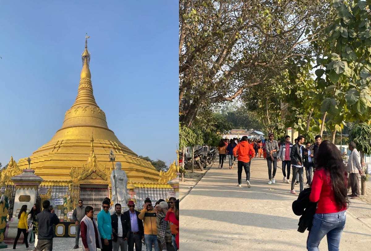 new year 2021 celebration complete in Kushinagar