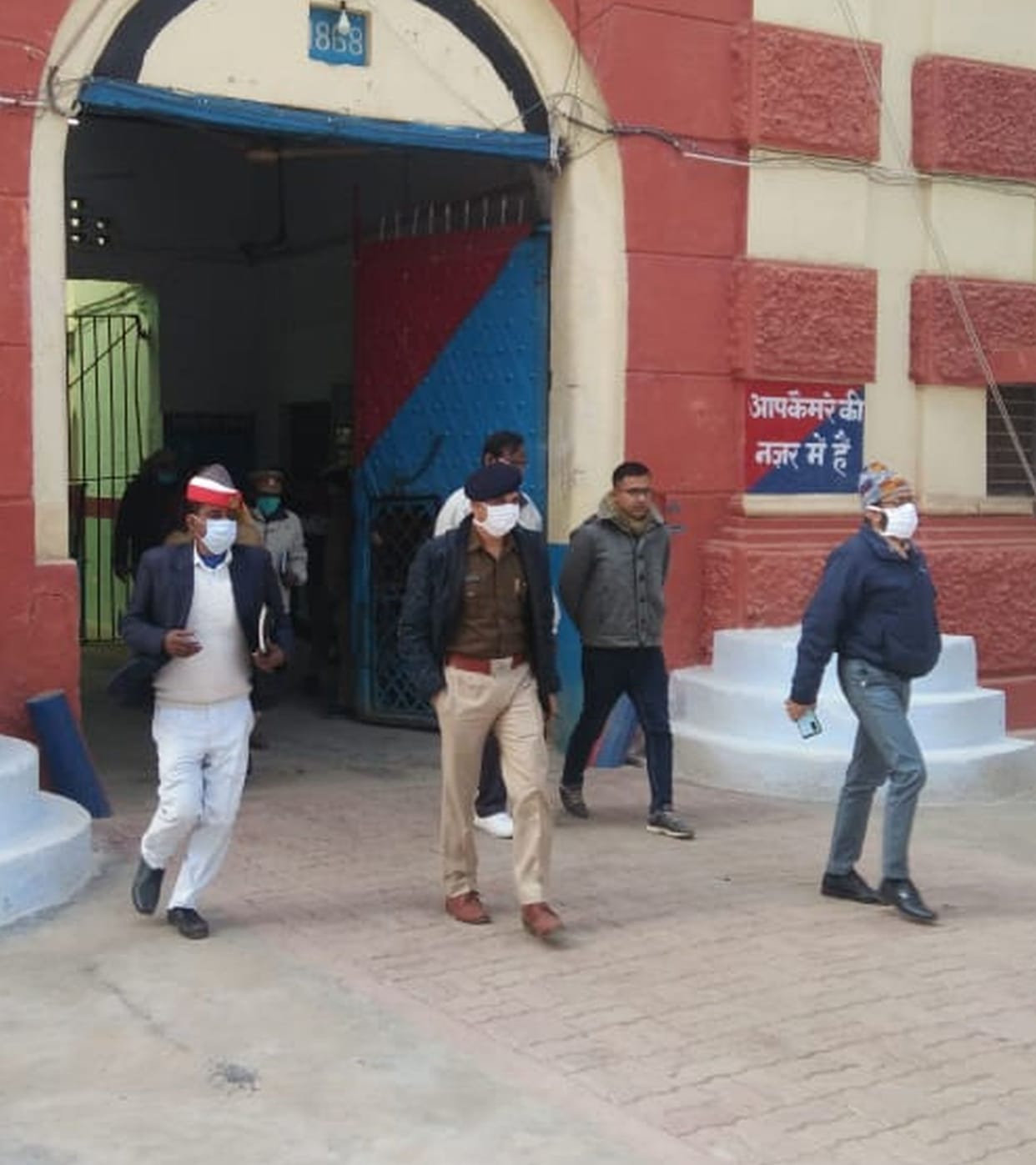 DM and SP inspected the jails and asked the prisoners the problems