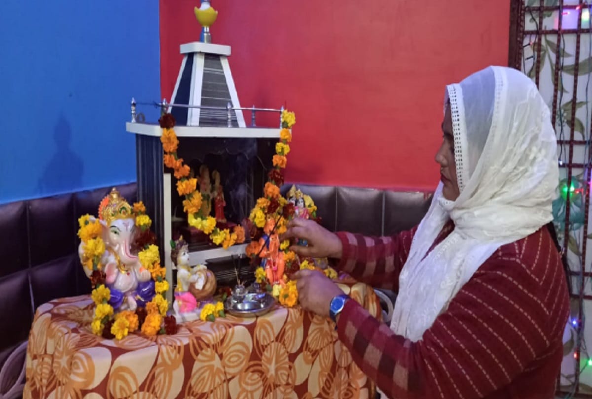 Aligarh: Muslim woman set up Shri Ram temple in house