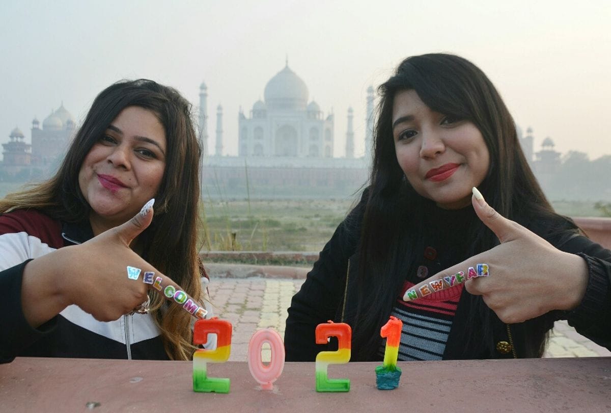 New Year 2021 Celebration In Agra