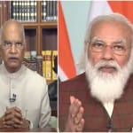 राष्ट्रपति रामनाथ कोविंद और प्रधानमंत्री नरेंद्र मोदी