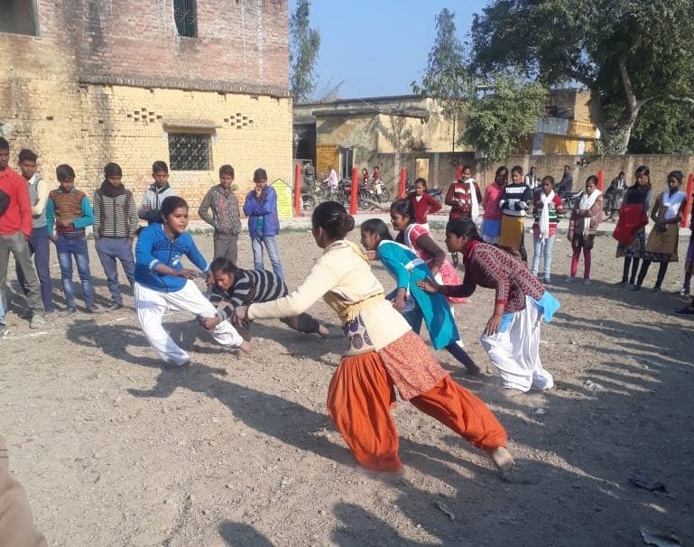 Mohammadpur girls team wins in kabaddi