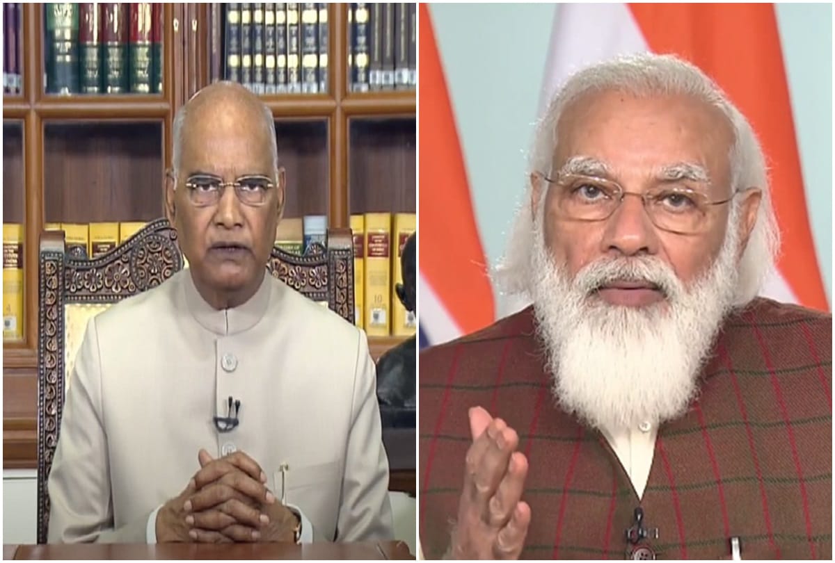 prime minister narendra modi and president ramnath kovind extends new year greetings 2021