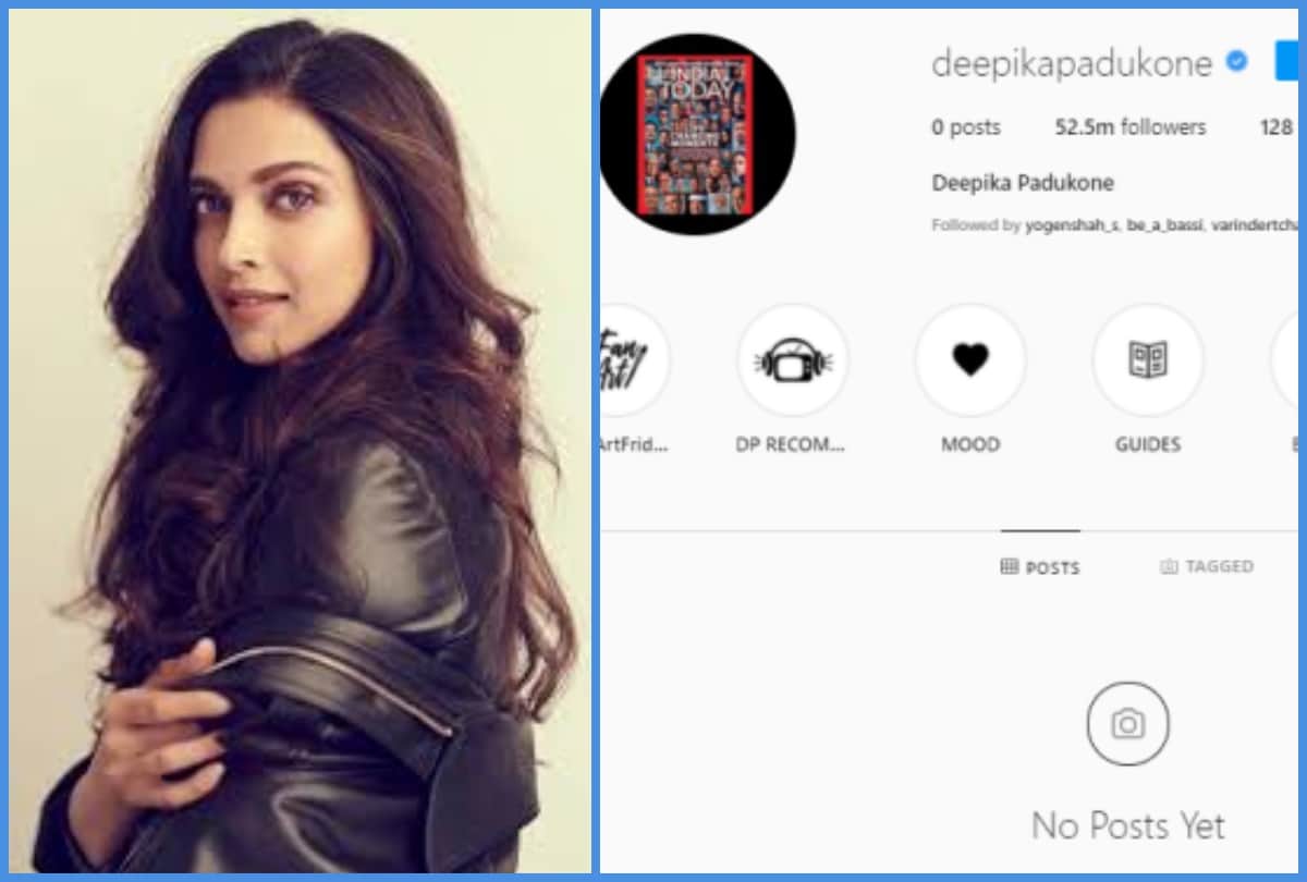 Deepika Padukone deletes all posts from facebook Instagram and Twitter here details