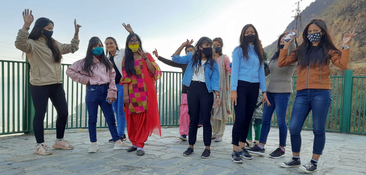 People celebrated New Year celebration in Pithoragarh