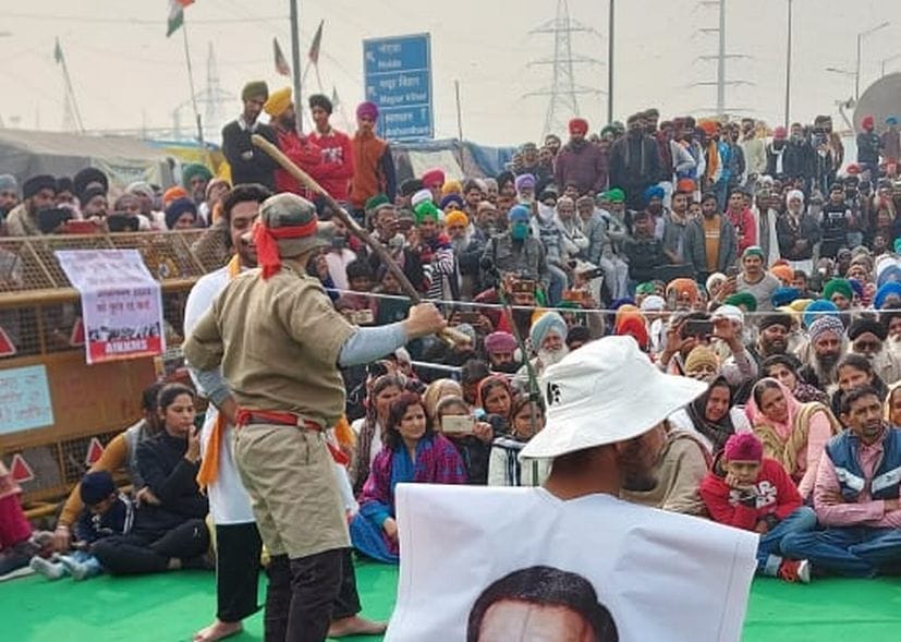 Farmers will run a cleanliness drive in Ghazipur border on New Year