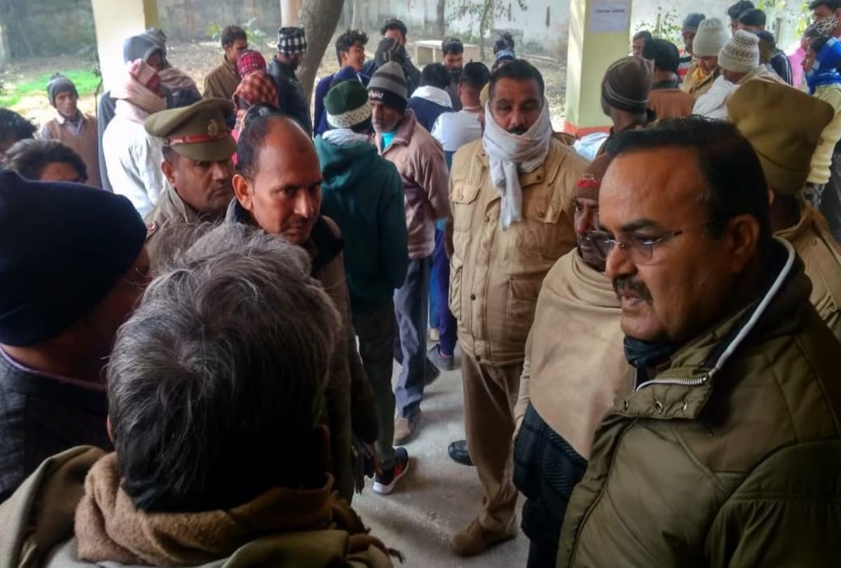 bulandshahr class 10th student killed on the spot everywhere it was blood other students get scared