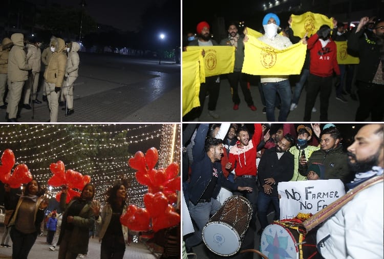 New Year 2021: People have not celebrated new year at Public Places in Chandigarh