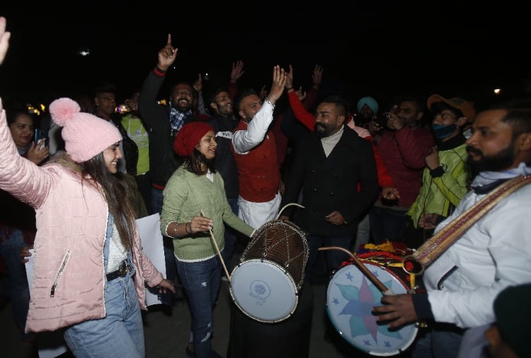 New Year 2021: People have not celebrated new year at Public Places in Chandigarh