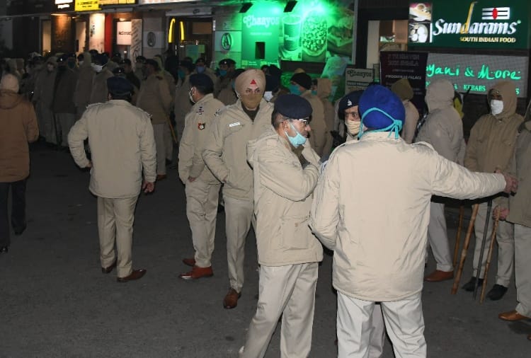 New Year 2021: People have not celebrated new year at Public Places in Chandigarh