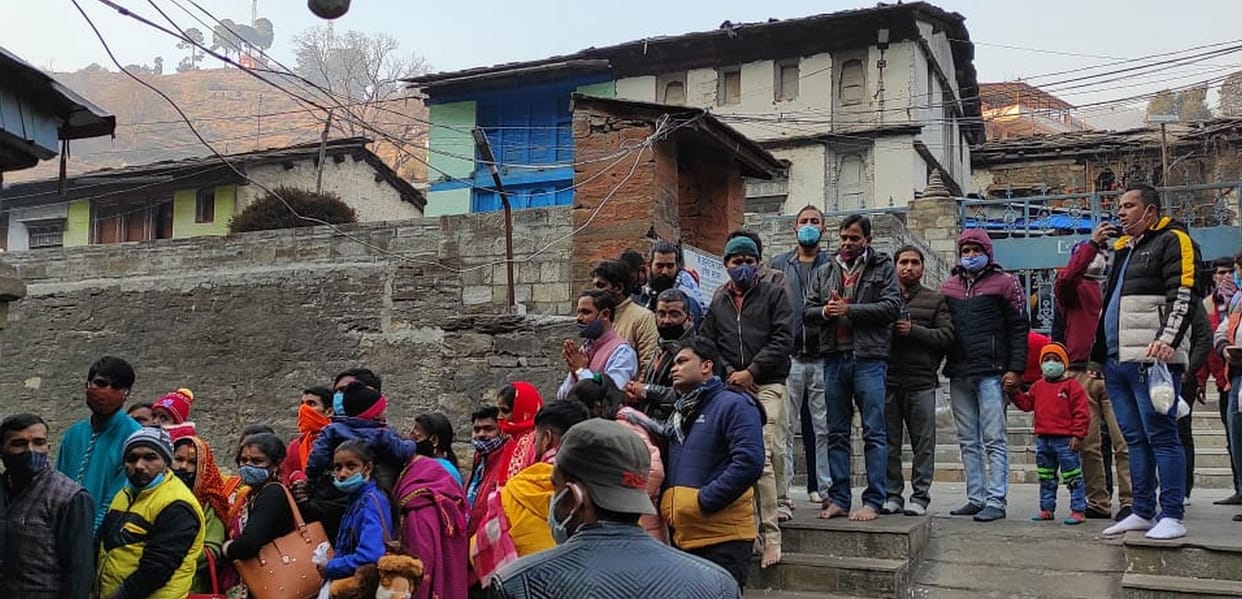 Happy new Year in Almora
