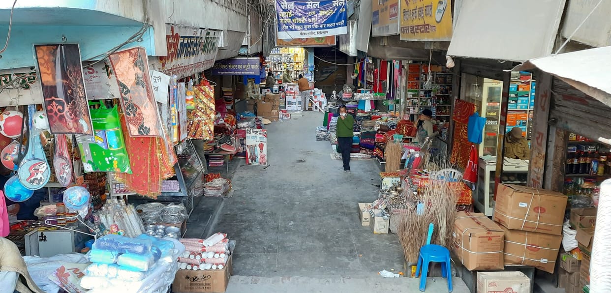 Shops opened by some traders, police closed