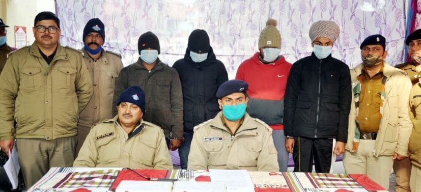 Four including two Inter students arrested in robbery case from Radiant employee