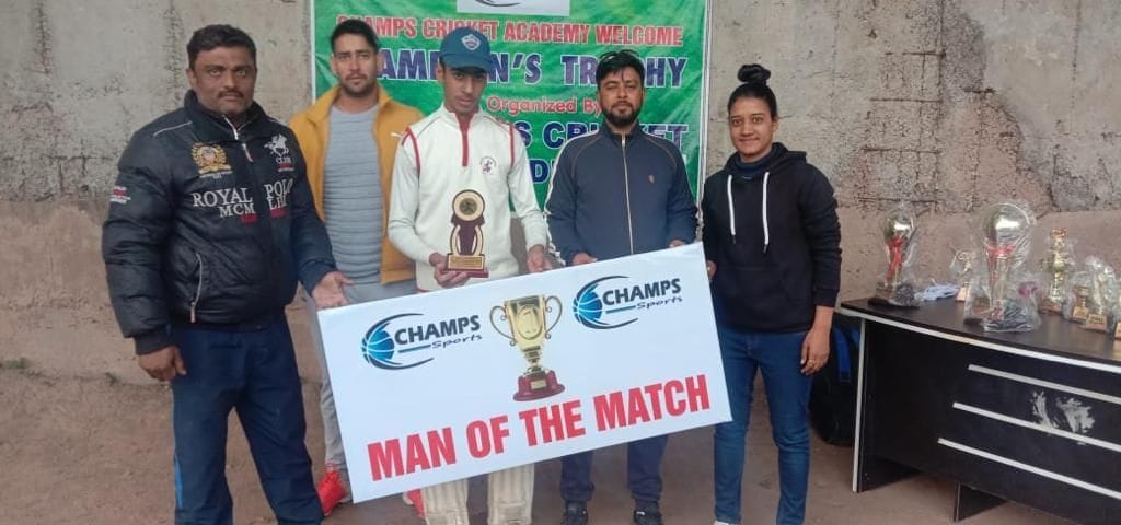 Victory came out with Harsha's bat