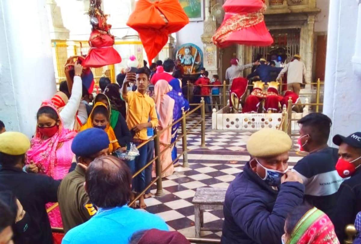 One lakh devotees pay obeisance at shakti peethas in himachal pradesh