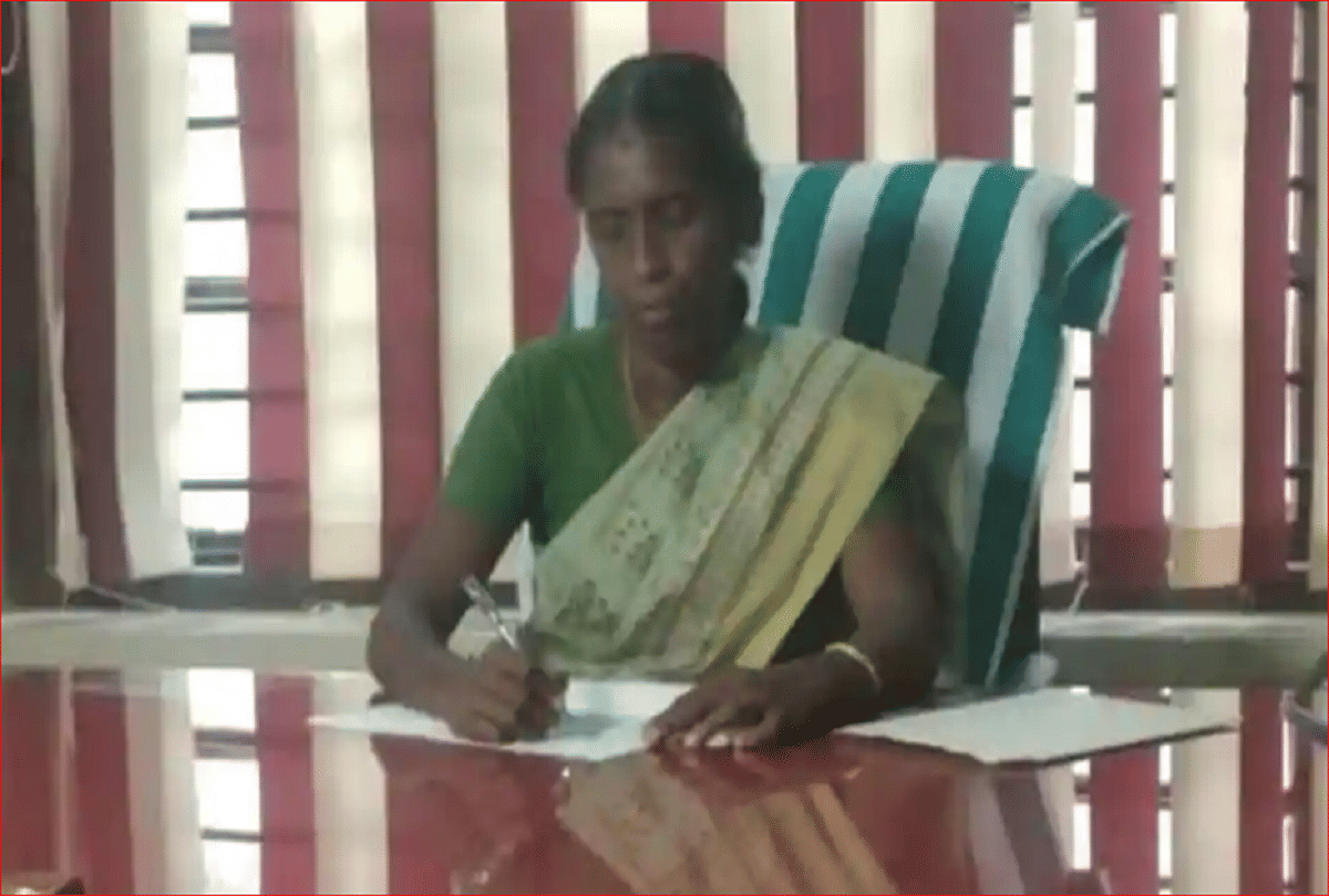 kerala woman who worked as part time sweeper at panchayat office is now the president