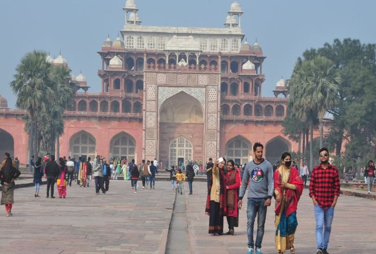 Tickets Will Also Available On Counter At Taj Mahal Agra Fort And All   Monuments