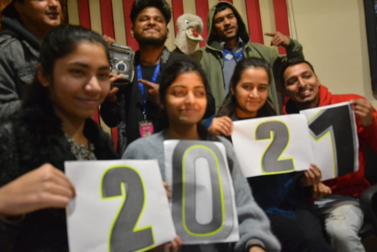 Celebrated new year in homes