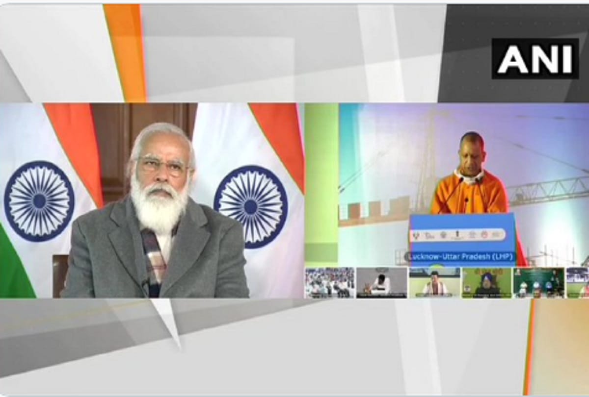 PM Modi lays foundation stone of light house being built in Lucknow at a cost of Rs 131 crore
